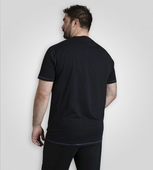 D555 Birkenhead T-Shirt Gas Monkey Garage Navy - T-shirts - Grote Maten T-shirts Heren