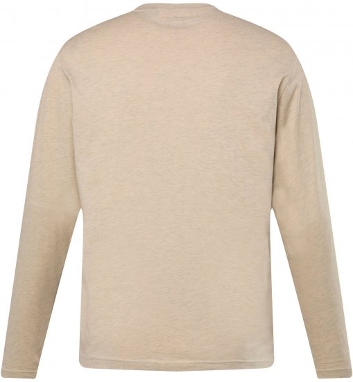 JP1880 T-Shirt Long Sleeve Hawk Off-White TALL - HERENKLEDING MT-6XLT - Tall Kleding Heren