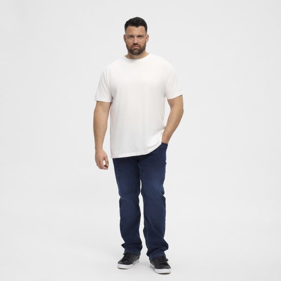 North Latitude T-Shirt O-Neck White TALL - TALL T-shirts - TALL T-Shirts Heren