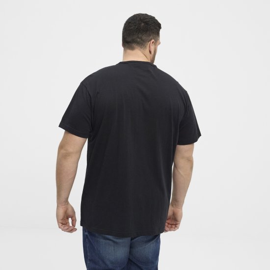 North Latitude Denim Printed Logo T-Shirt Black TALL - TALL T-shirts - TALL T-Shirts Heren