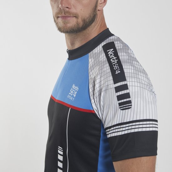 North Latitude Sport Bike T-Shirt Black TALL - Sportkleding & outdoor - Grote Maten Sportkleding Heren