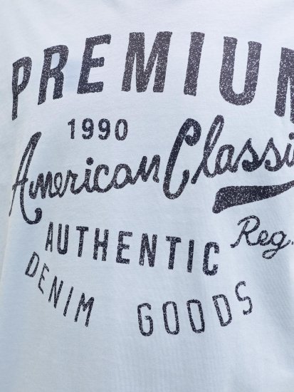 Jack & Jones Alex T-Shirt Lichtblauw - T-shirts - Grote Maten T-shirts Heren