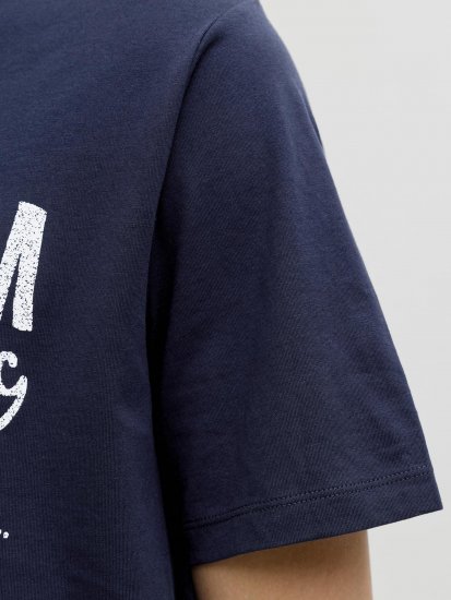 Jack & Jones Alex T-Shirt Donkerblauw - T-shirts - Grote Maten T-shirts Heren