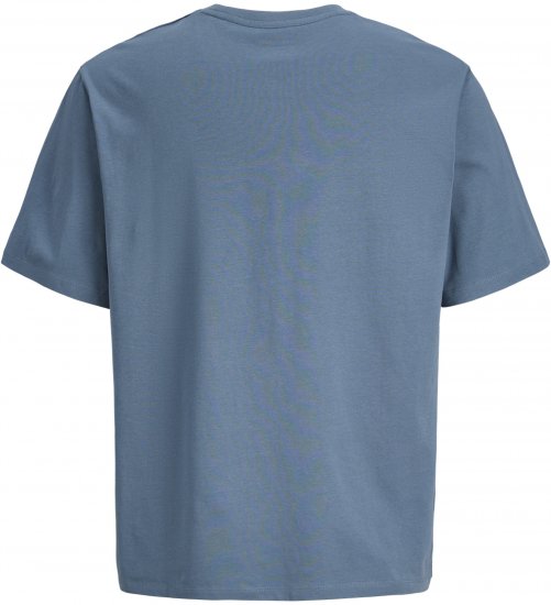 Jack & Jones Dover Denim O-Neck T-Shirt Grey - T-shirts - Grote Maten T-shirts Heren