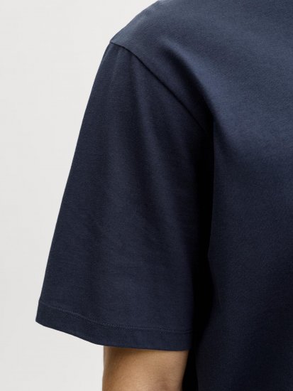 Jack & Jones Dover Denim O-Neck T-Shirt Blue - T-shirts - Grote Maten T-shirts Heren