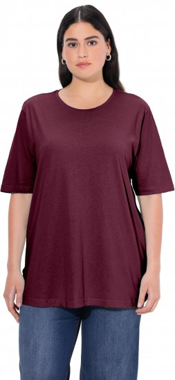 Ulla Popken Heather Knit Fleece Jacket Black - Sweaters & hoodies - 