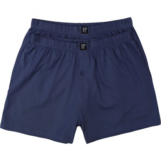 JP1880 Boxershorts OEKO-TEX Soft Stretch Blue - Ondergoed & zwem - Grote Maten Ondergoed Heren