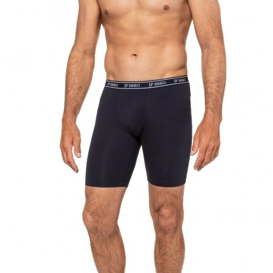 JP1880 Boxers Long OEKO-TEX Flexnamic Navy - Ondergoed & zwem - Grote Maten Ondergoed Heren