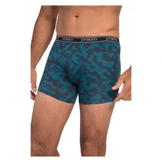 JP1880 Boxershorts Flexnamic OEKO-TEX Mid 2-Pack Blue - Ondergoed & zwem - Grote Maten Ondergoed Heren