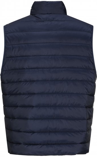 Jack & Jones Louis Light Bodywarmer Puffer Gilet Navy - Bodywarmers - Bodywarmers in grote maten