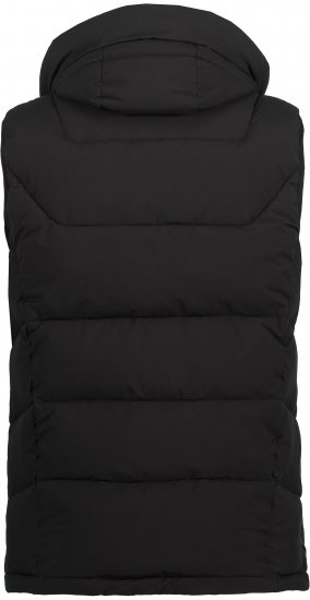 JP1880 Quilted Gilet DownTouch Padding Black - Jassen - Grote Maten Herenjassen