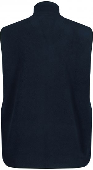JP1880 Fleece Gilet Stomach Fit Navy - Jassen - Grote Maten Herenjassen