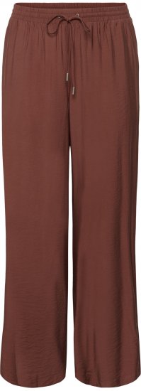 Kaffe Curve Emilia Wide Pants Henna Brown - Broeken - 