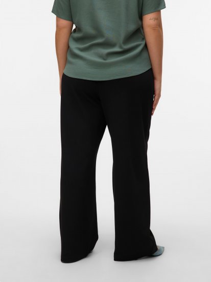 Vero Moda Berlin Zamira Wide Leg Pants Black - Broeken - 