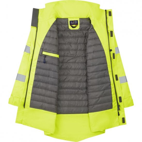 Leo Marwood EcoViz 4K Superior Baffle Lined Anorak - Werkkleding - Werkkleding Grote Maten Heren