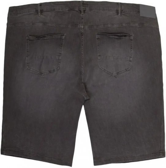 Lavecchia 0908 Bermuda Denim Shorts Black - Shorts - Grote Maten Korte Broeken Heren