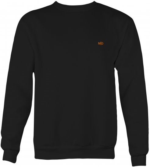 Motley Denim Oslo Sweatshirt Black - Sweaters & Hoodies - Sweaters & Hoodies Grote Maten Heren
