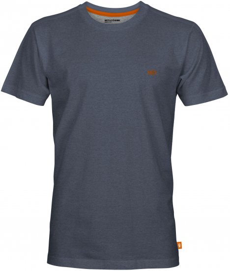 Motley Denim Stockholm T-shirt Light Indigo - T-shirts - Grote Maten T-shirts Heren