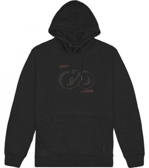 Double Outfitters MTOP-1146 Hoodie Zwart - Sweaters & hoodies - Sweaters & Hoodies Grote Maten Heren