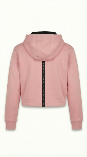 Nora Mikken KAMILLA Cropped Hoodie Peach Whip - DAMESKLEDING XS-XXL - 