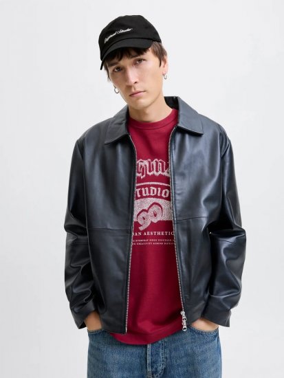 Jack & Jones Frame Norrebro Pet Zwart - Petten - 