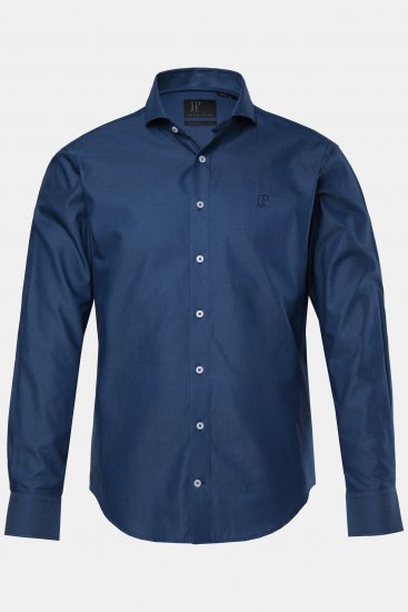 JP1880 Business Shirt Long Sleeve Blue - Hemden - Overhemden Grote Maten Heren
