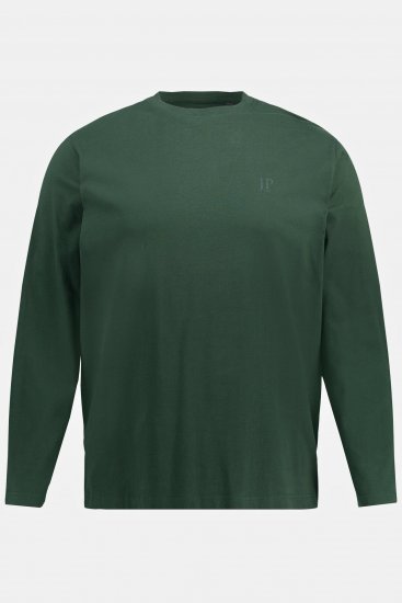JP1880 Long Sleeve OEKO-TEX T-shirt Green - T-shirts - Grote Maten T-shirts Heren