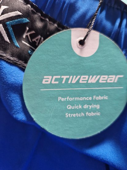 Kam Jeans AP004 Active Performance Shorts Royal Blue - Joggingbroeken & shorts - Joggingbroeken & Shorts Heren Grote Maten