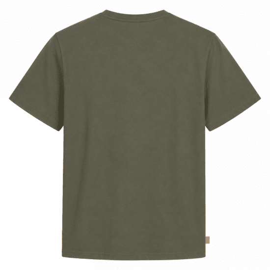 Motley Denim Stockholm T-shirt Dark Khaki - T-shirts - Grote Maten T-shirts Heren