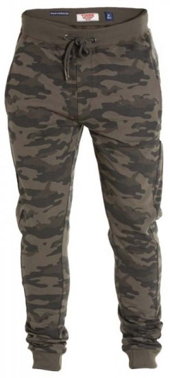 D555 Sutton Sweatpants Camo - Joggingbroeken & shorts - Joggingbroeken & Shorts Heren Grote Maten