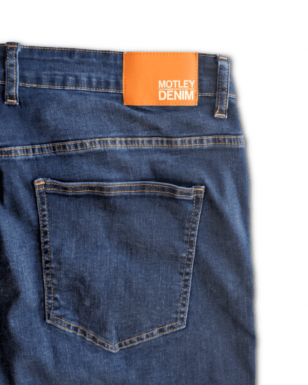 Motley Denim Soho 5-Pocket Jeans Mid Wash - Jeans & broeken - Jeans & Broeken Grote Maten Heren