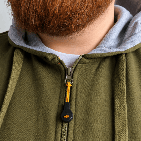Motley Denim Copenhagen Hoodie Dark Khaki - Sweaters & hoodies - Sweaters & Hoodies Grote Maten Heren