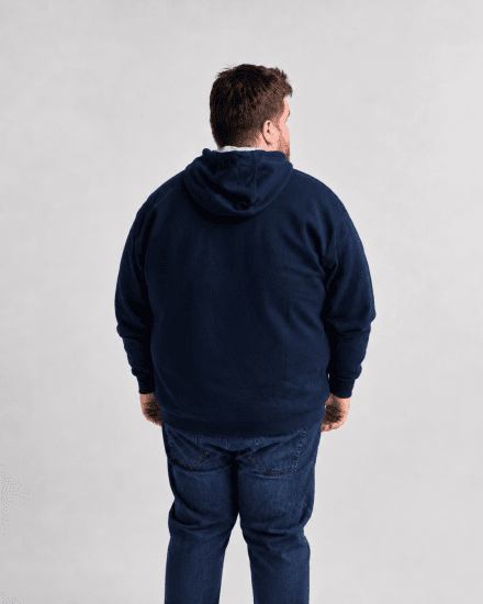 Motley Denim Copenhagen Hoodie Navy - Sweaters & hoodies - Sweaters & Hoodies Grote Maten Heren