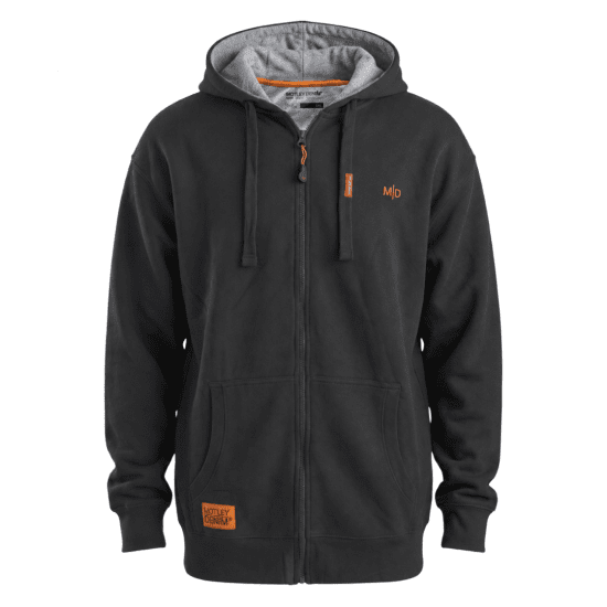Motley Denim Copenhagen Hoodie Charcoal - Sweaters & hoodies - Sweaters & Hoodies Grote Maten Heren