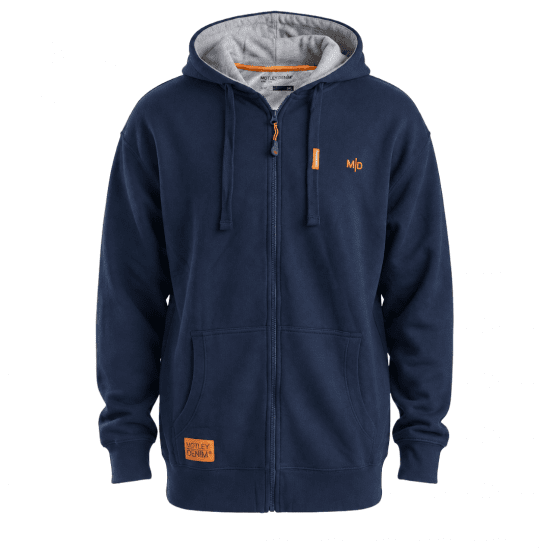 Motley Denim Copenhagen Hoodie Dark Indigo - Sweaters & hoodies - Sweaters & Hoodies Grote Maten Heren