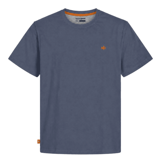 Motley Denim Stockholm T-shirt Light Indigo - T-shirts - Grote Maten T-shirts Heren