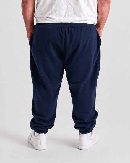 Motley Denim Berlin Sweatpants Dark Indigo - Joggingbroeken & shorts - Joggingbroeken & Shorts Heren Grote Maten
