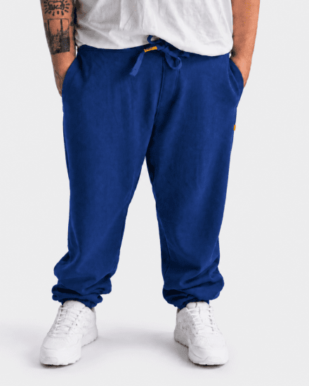 Motley Denim Berlin Sweatpants Royal Blue - Joggingbroeken & shorts - Joggingbroeken & Shorts Heren Grote Maten