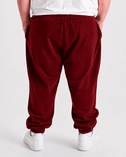 Motley Denim Berlin Sweatpants Red - Joggingbroeken & shorts - Joggingbroeken & Shorts Heren Grote Maten