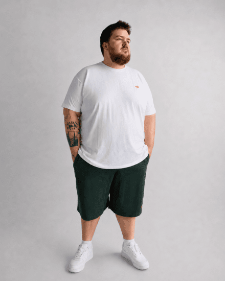 Motley Denim Paris Sweatshorts Racing Green - Joggingbroeken & shorts - Joggingbroeken & Shorts Heren Grote Maten