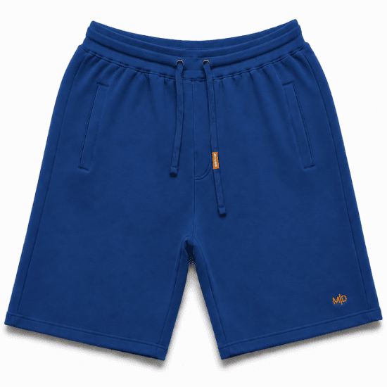 Motley Denim Paris Sweatshorts Royal Blue - Joggingbroeken & shorts - Joggingbroeken & Shorts Heren Grote Maten