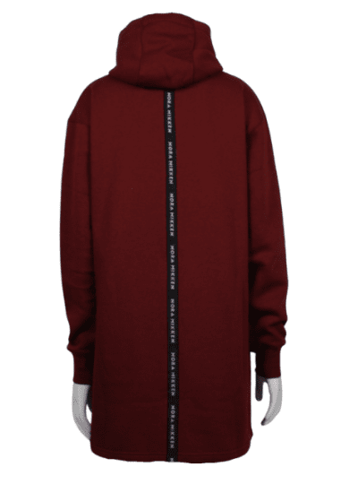 Nora Mikken KADRI Long Hoodie Burgundy - Sweaters & hoodies - 