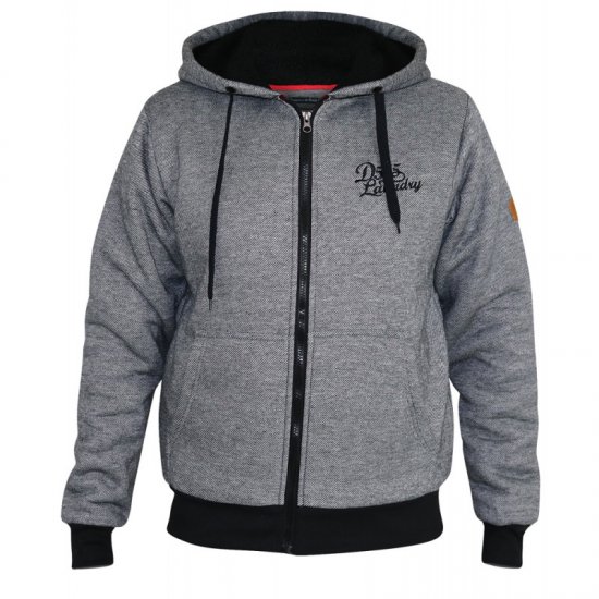 D555 William Sherpa Lined Hoodie - Sweaters & hoodies - Sweaters & Hoodies Grote Maten Heren